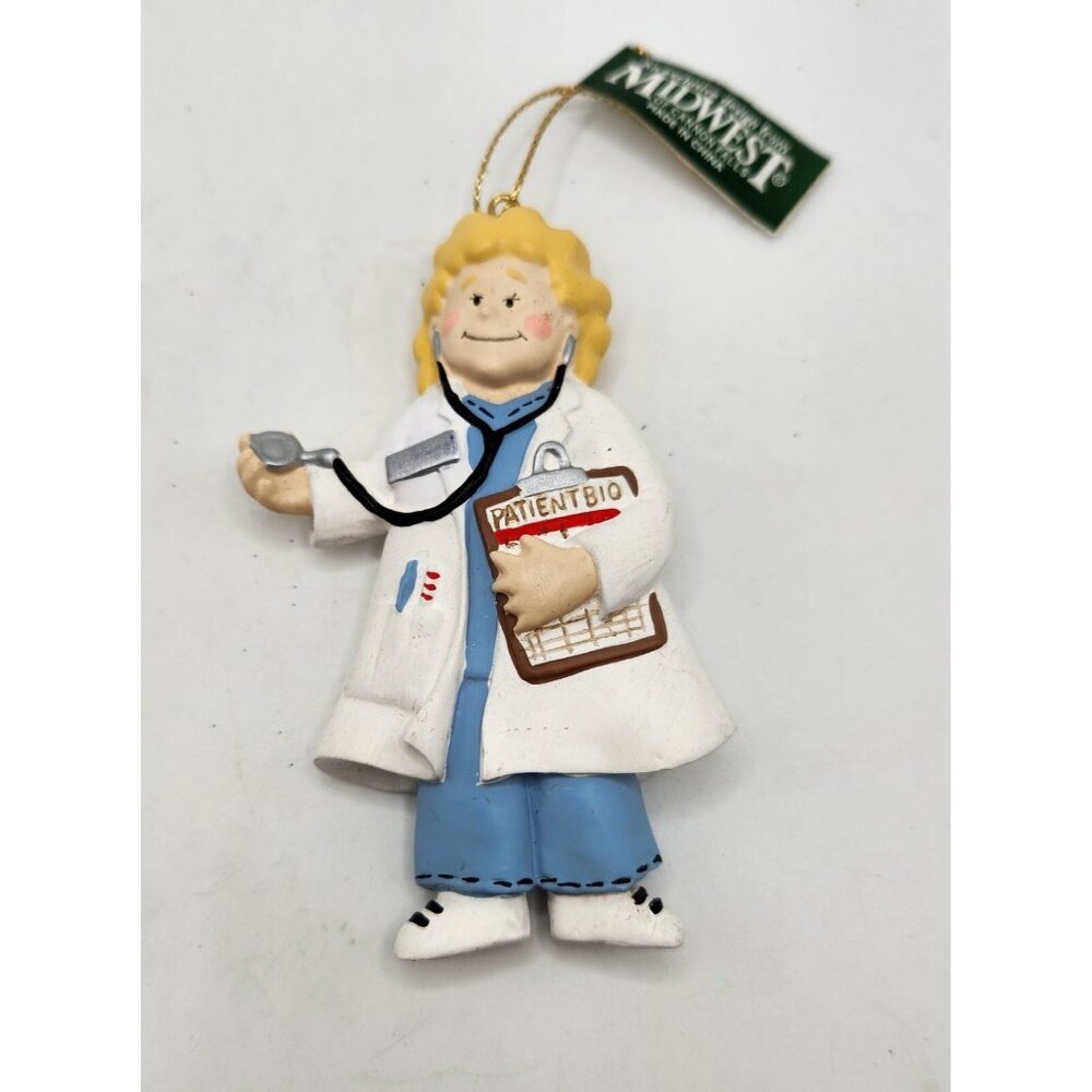 Midwest Of Cannon Falls Christmas Ornament‎ - Female Doctor